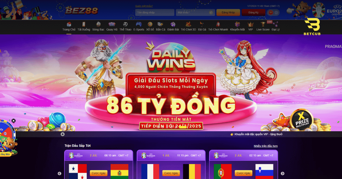 BEZ88 – Nhà Cái Cá Cược Thể Thao, Casino và Games Uy Tín