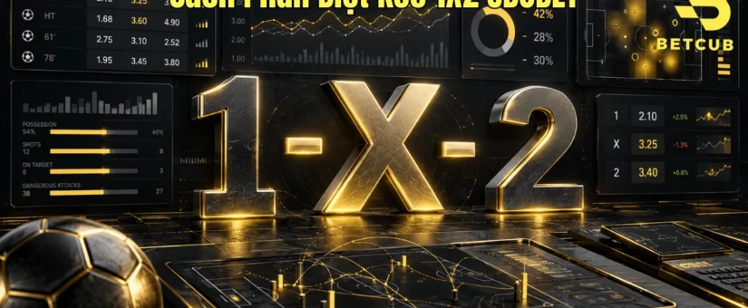 Cách Phân Biệt Kèo 1X2 SBOBET 